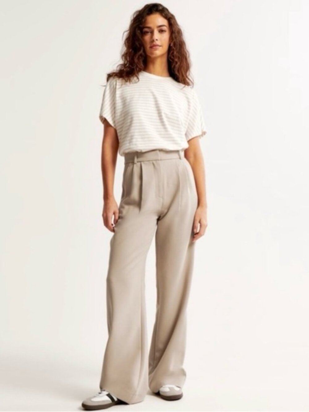 Abercrombie & Fitch Sloane Tailored Wide-Leg Pants Size 26 - Picture 3 of 10